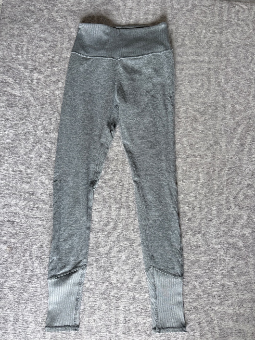 Alo Yoga Grey High-Waist Leggings